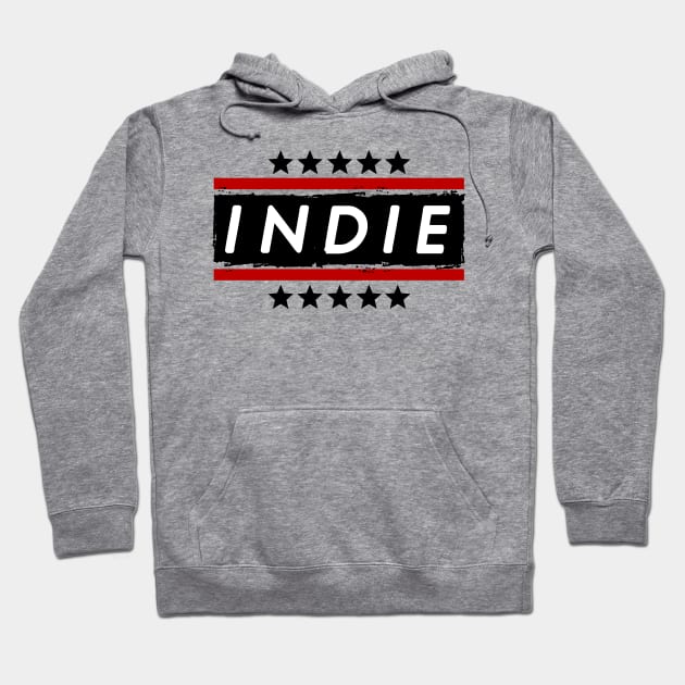 Indie Vintage Hoodie by ShockDesign